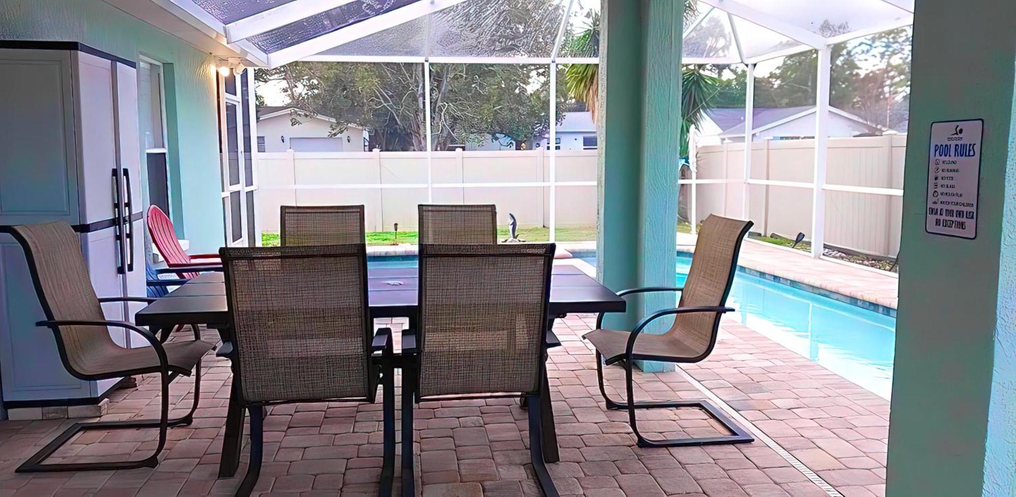 Saltylux16 Heated Saltwater Pool, Near Beach, Honeymoon Island, Farmer Market Holiday home *