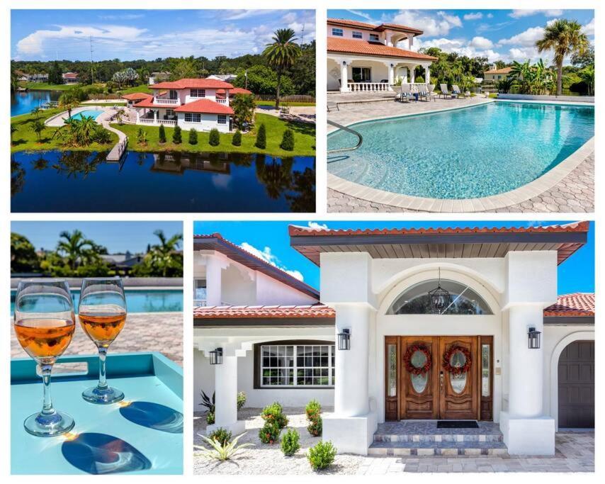 The Belleair Estate - Incredible Waterfront With Heated Pool *
