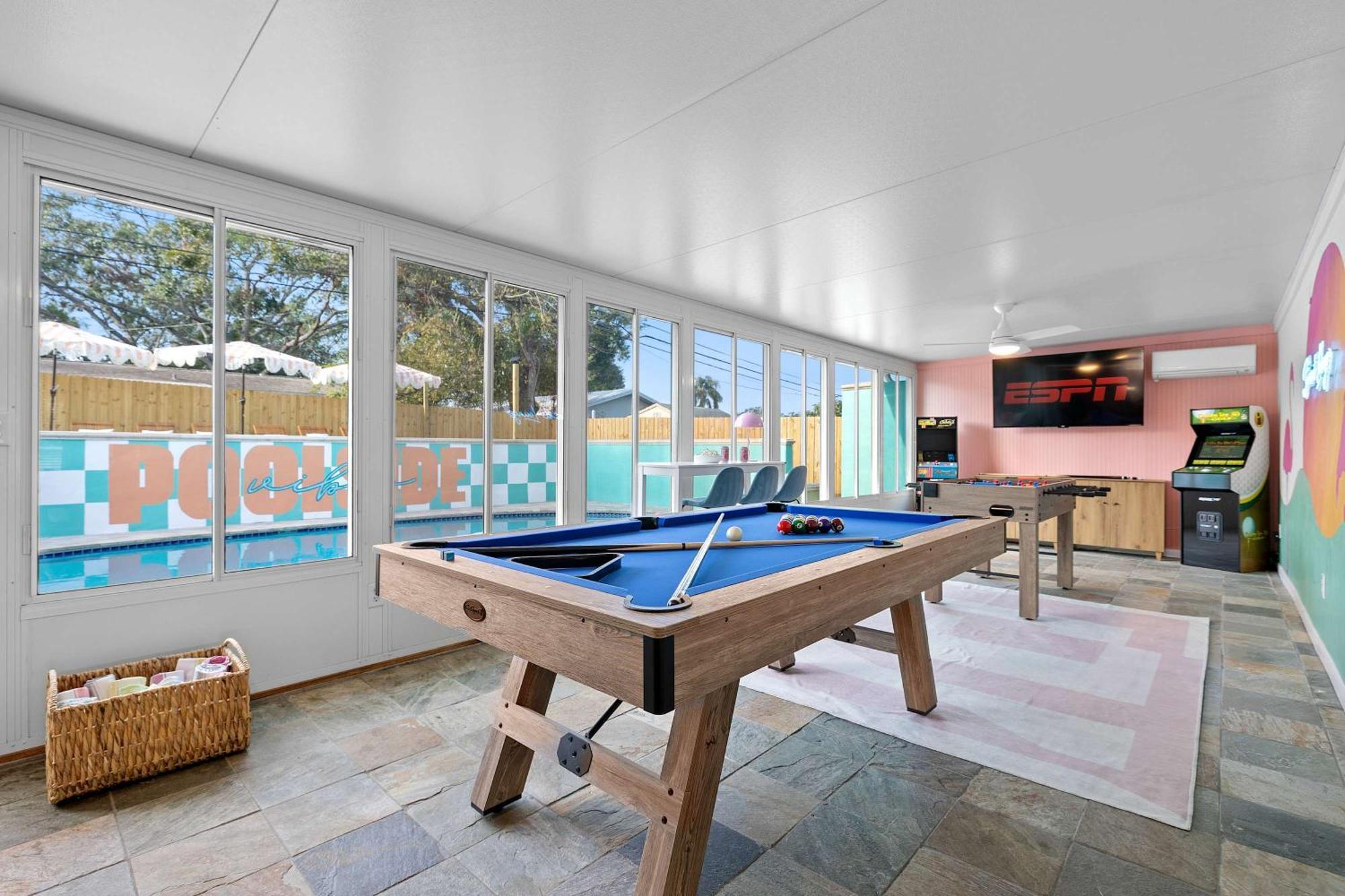Private Pool 6 Mi To Fire Pit Game Villa *