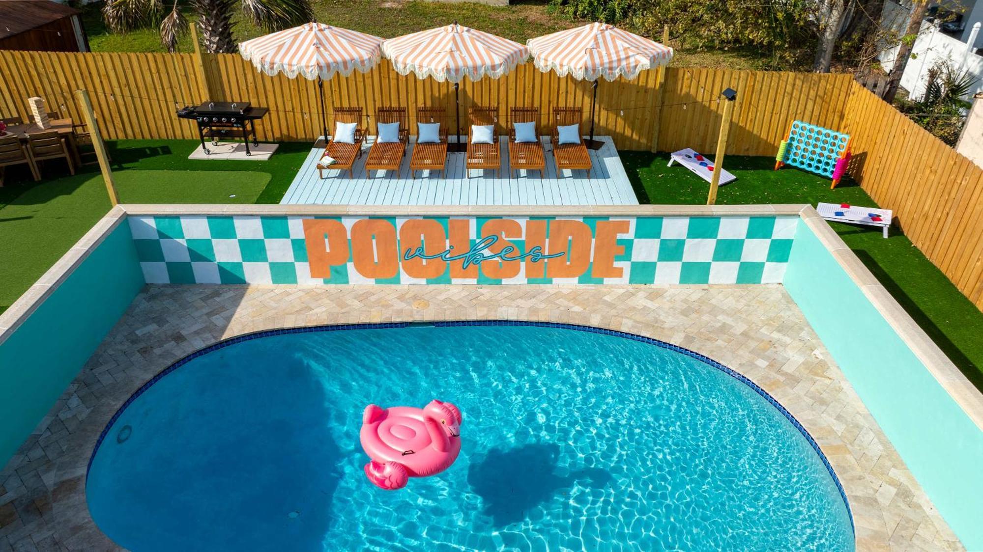 Private Pool 6 Mi To Fire Pit Game Clearwater