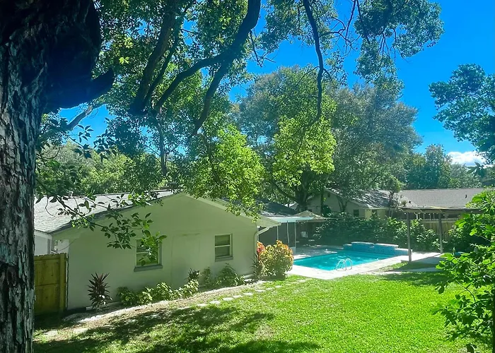 4 Bedroom Clearwater Vacation Home With Amazing Backyard